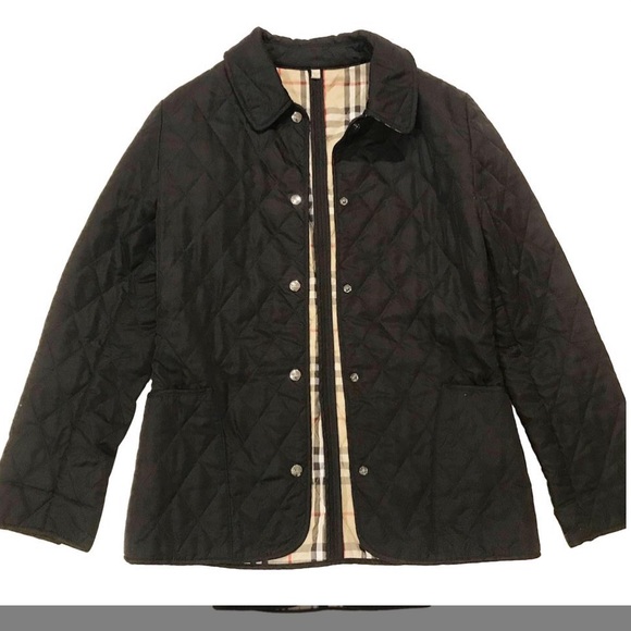 Diamond Quilted Snap Front Jacket 